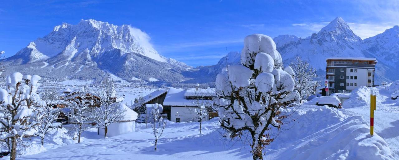 Alpen Appartements Laerchenhof Lermoos Eksteriør billede
